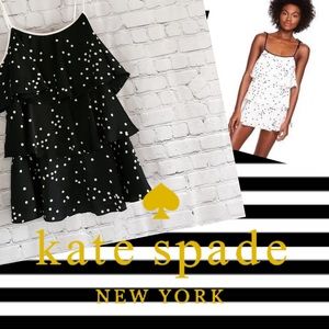 Kate Spade ♠️ Black & White polka dot camisole MD